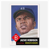 MLB Topps Living Set Card #42 | Jackie Robinson