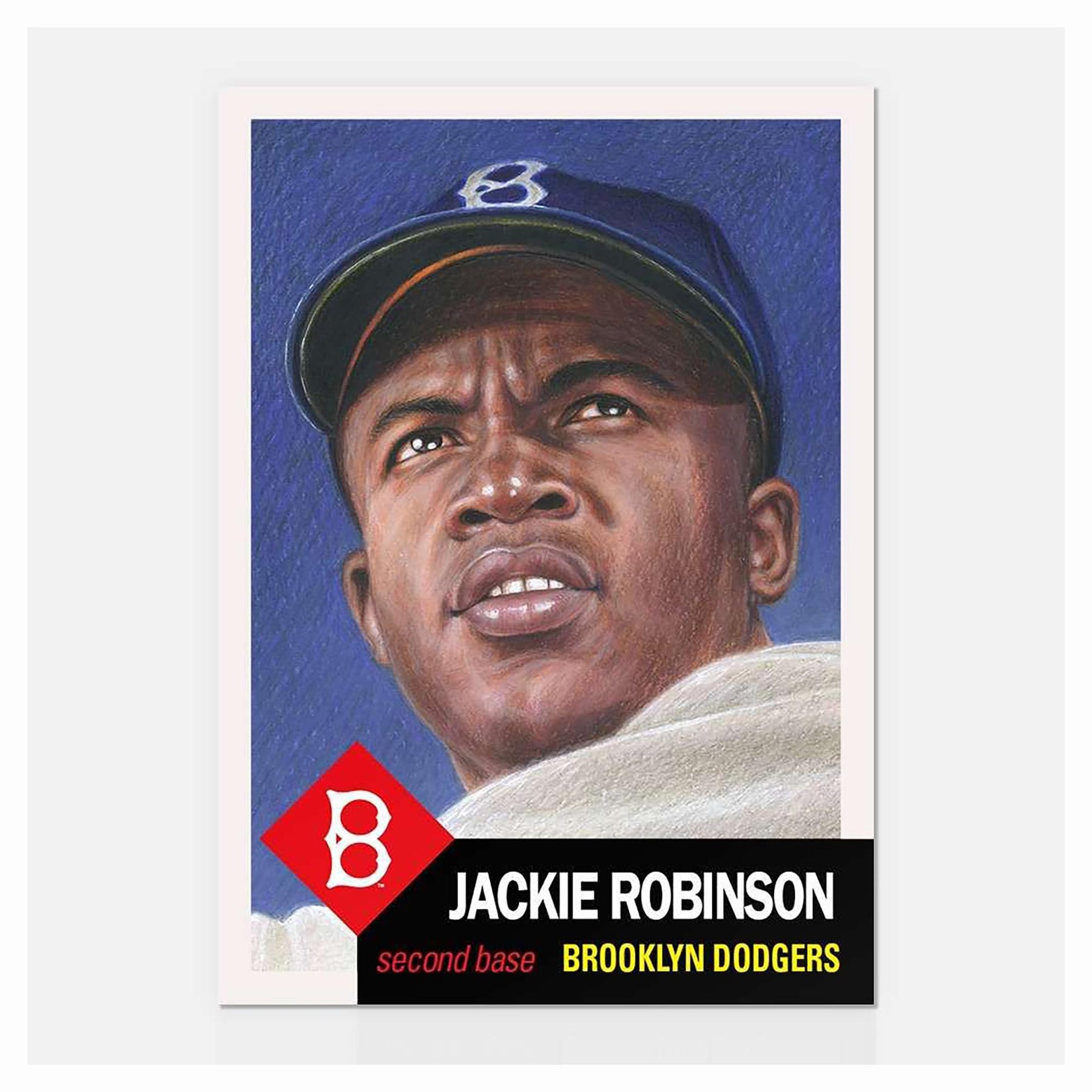 MLB Topps Living Set Card #42 | Jackie Robinson