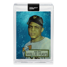 MLB Topps PROJECT 2020 Card 128 | 1952 Willie Mays by Don C