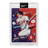 MLB Topps PROJECT 2020 Card 142 | 2011 Mike Trout by Sophia Chang