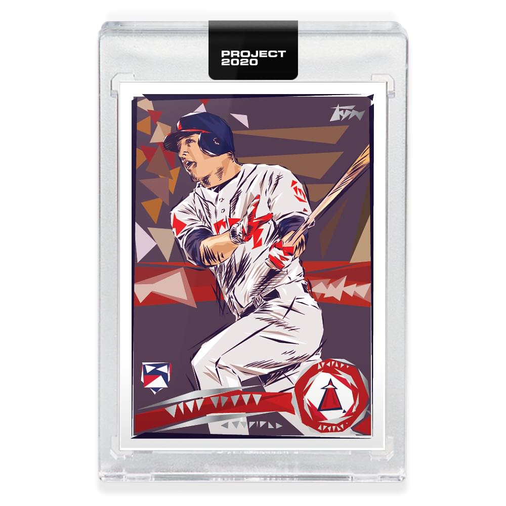 Topps PROJECT 2020 Card 167 - 2011 Mike Trout by Naturel