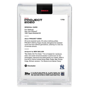 Topps PROJECT 2020 Card 170 - 1984 Don Mattingly by Ben Baller