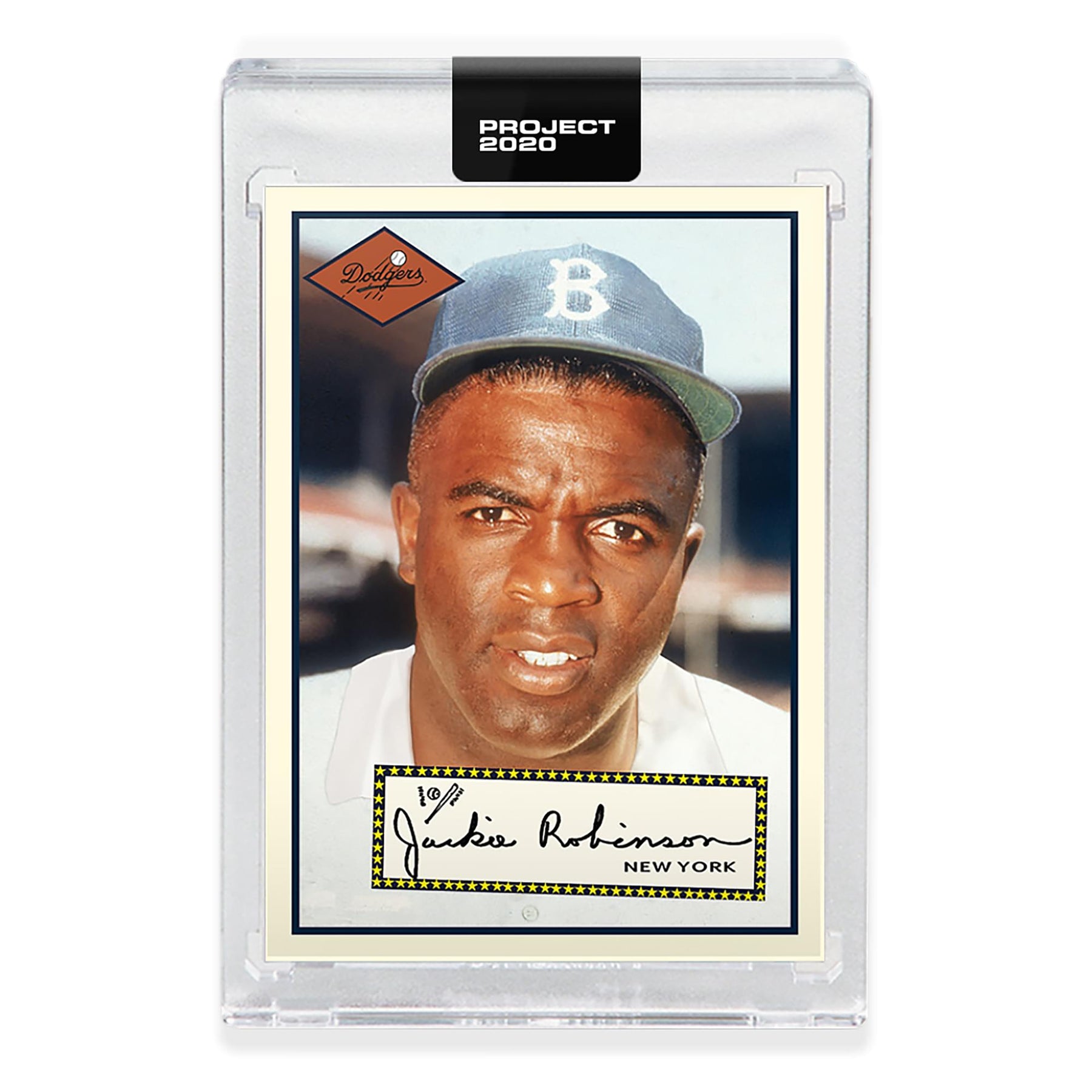 MLB Topps PROJECT 2020 Card 194 | 1952 Jackie Robinson by Oldmanalan