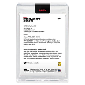 Topps PROJECT 2020 Card 211 - 1989 Ken Griffey Jr. by Blake Jamieson