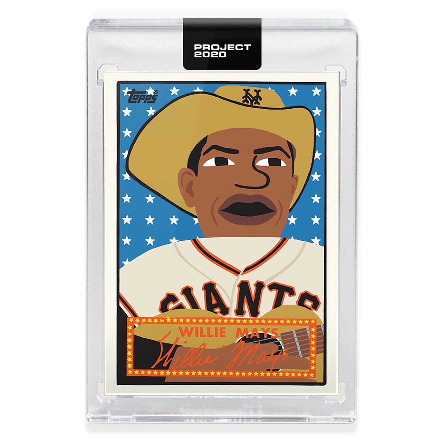 Topps PROJECT 2020 Card 244 - 1952 Willie Mays by Keith Shore