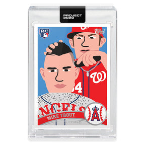 Topps PROJECT 2020 Card 260 - 2011 Mike Trout by Keith Shore