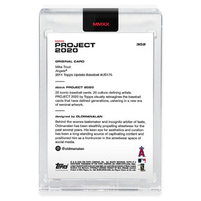Topps PROJECT 2020 Card 302 - 2011 Mike Trout by Oldmanalan