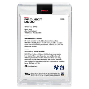 Topps PROJECT 2020 Card 356 - 1993 Derek Jeter by Keith Shore