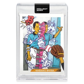Topps PROJECT 2020 Card 376 - 1992 Mariano Rivera by Ermsy