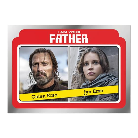 Star Wars 2021 Topps I Am Your Fathers Day Trading Card Set | 10 Cards