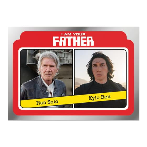 Star Wars 2021 Topps I Am Your Fathers Day Trading Card Set | 10 Cards