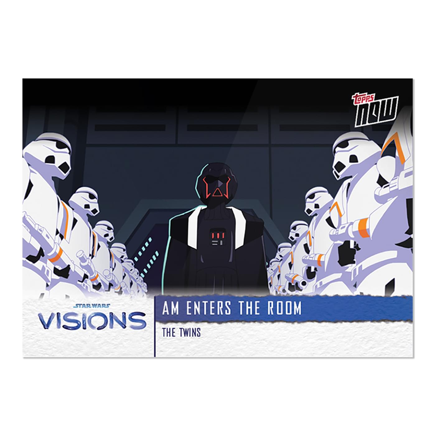 Star Wars Visions 2021 TOPPS NOW 5-Card Pack | The Twins