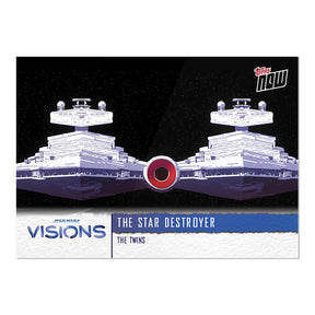 Star Wars Visions 2021 TOPPS NOW 5-Card Pack | The Twins