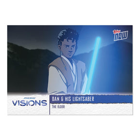 Star Wars Visions 2021 TOPPS NOW 5-Card Pack | The Elder