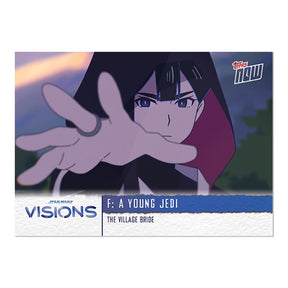 Star Wars Visions 2021 TOPPS NOW 5-Card Pack | The Village Bride