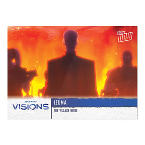 Star Wars Visions 2021 TOPPS NOW 5-Card Pack | The Village Bride