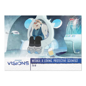 Star Wars Visions 2021 TOPPS NOW 5-Card Pack | T0-B1