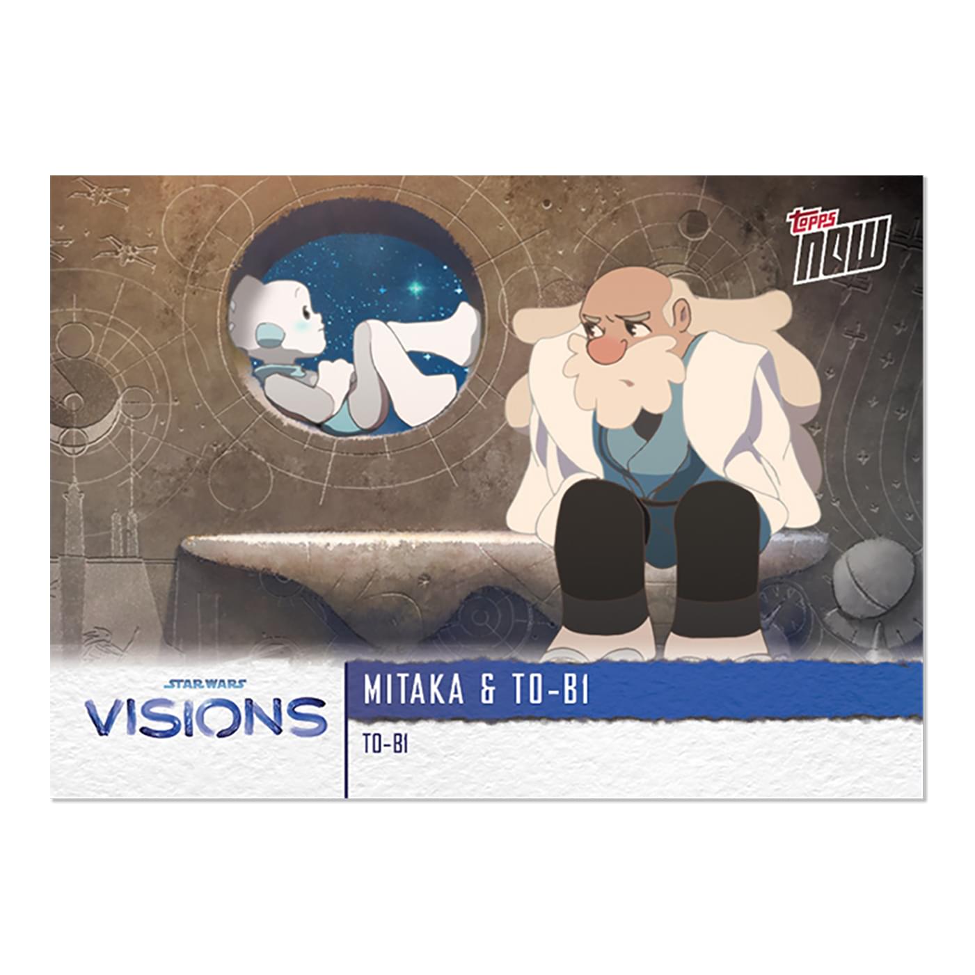 Star Wars Visions 2021 TOPPS NOW 5-Card Pack | T0-B1