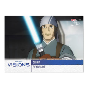 Star Wars Visions 2021 TOPPS NOW 5-Card Pack | The Ninth Jedi