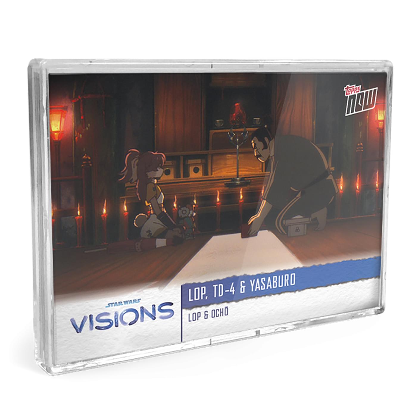 Star Wars Visions 2021 TOPPS NOW 5-Card Pack | Lop & Ocho
