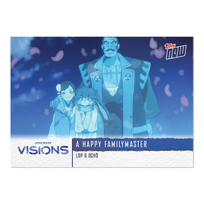 Star Wars Visions 2021 TOPPS NOW 5-Card Pack | Lop & Ocho