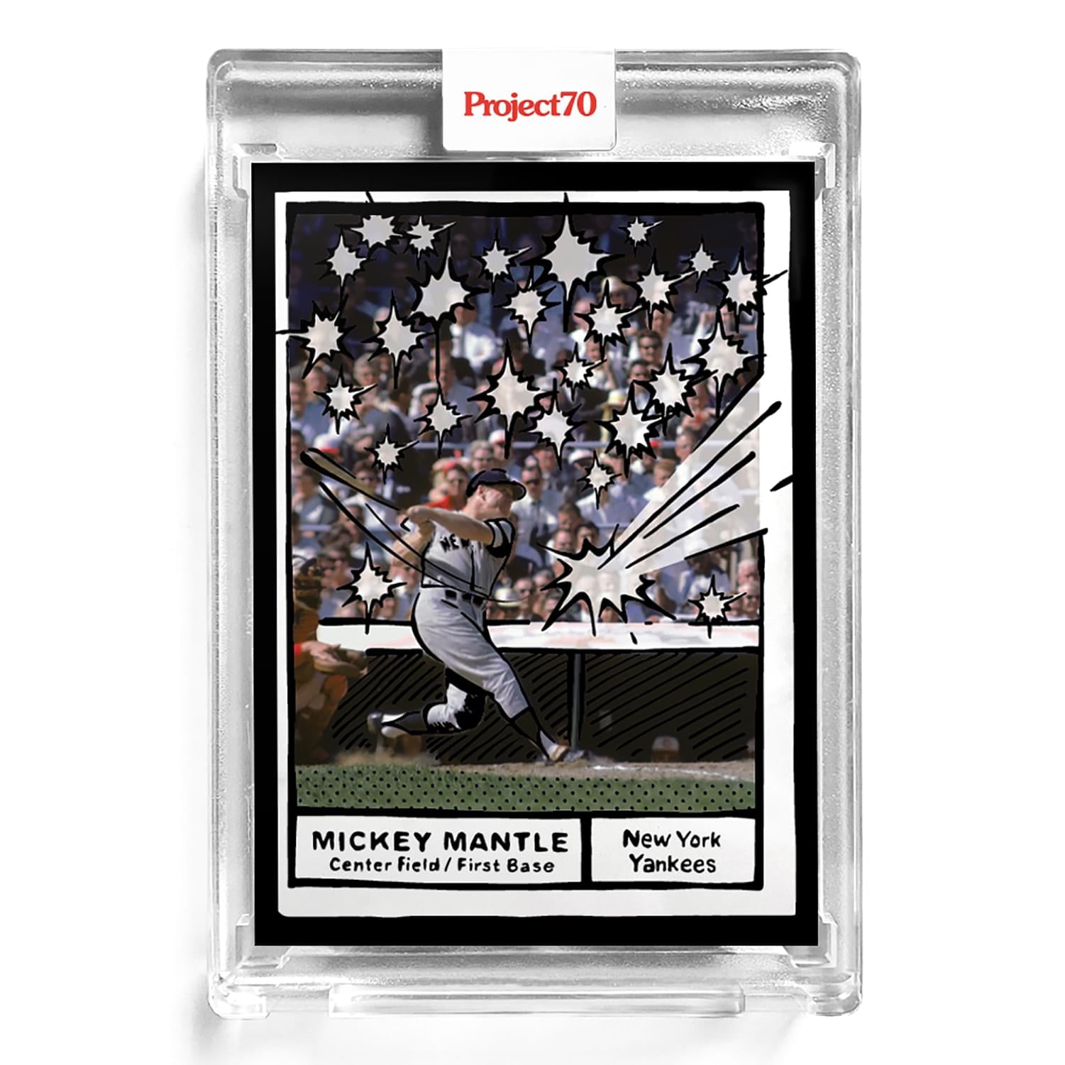 Topps Project70 Card 77 - 1961 Mickey Mantle by Joshua Vides