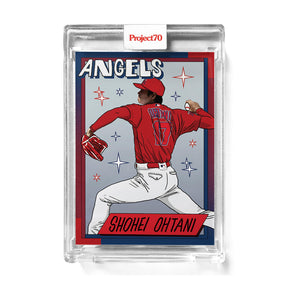 MLB Topps Project70 Card 296 | 1976 Shohei Ohtani by Sophia Chang