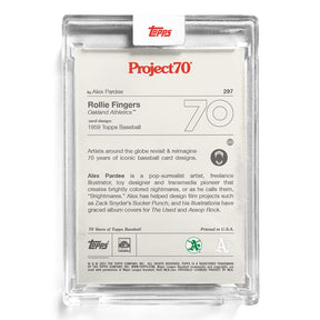 MLB Topps Project70 Card 297 | 1959 Rollie Fingers by Alex Pardee
