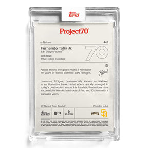 Topps Project70 Card 442 | 1999 Fernando Tatis Jr. by Naturel