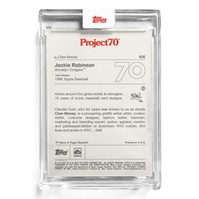 MLB Topps Project70 Card 525 | Jackie Robinson by Claw Money