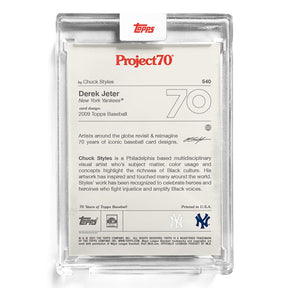 Topps Project70 Card 540 | 2009 Derek Jeter by Chuck Styles