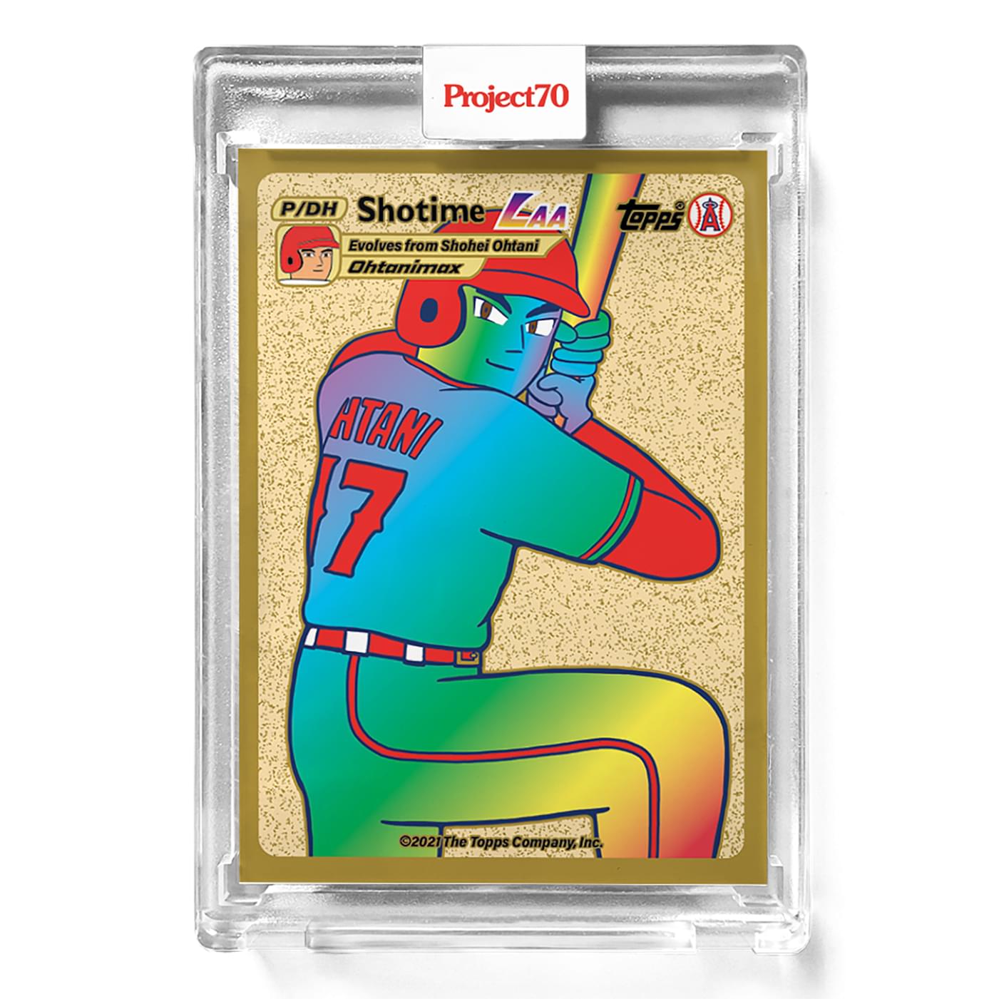 Topps Project70 Card 547 | Shohei Ohtani by Keith Shore