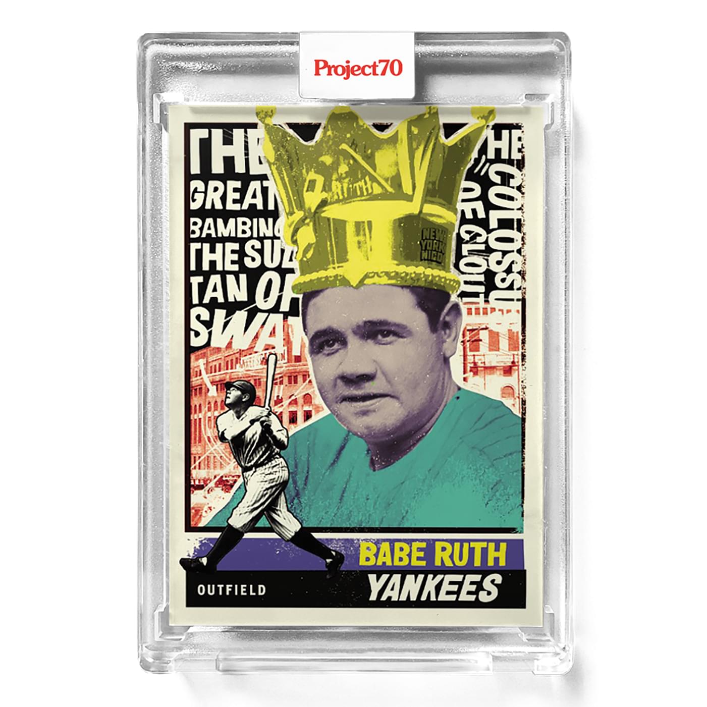 Topps Project70 Card 580 | 1976 Babe Ruth by New York Nico
