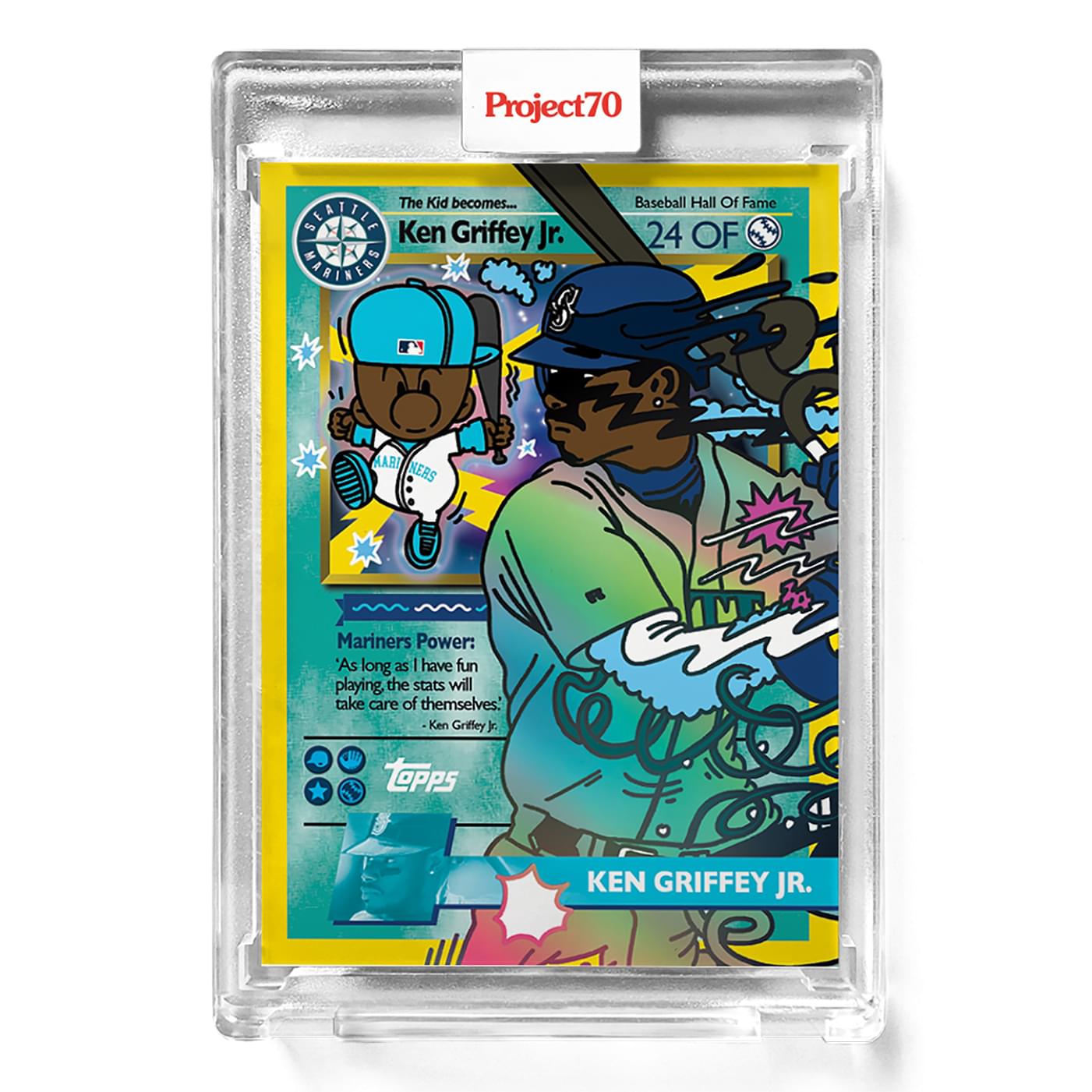 Topps Project70 Card 702 | Ken Griffey Jr. by Ermsy