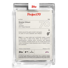 Topps Project70 Card 722 | Shohei Ohtani by Efdot