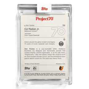 Topps Project70 Card 792 | Cal Ripken Jr. by Alex Pardee