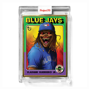 MLB Topps Project70 Card 825 | Vladimir Guerrero Jr. by Alex Pardee