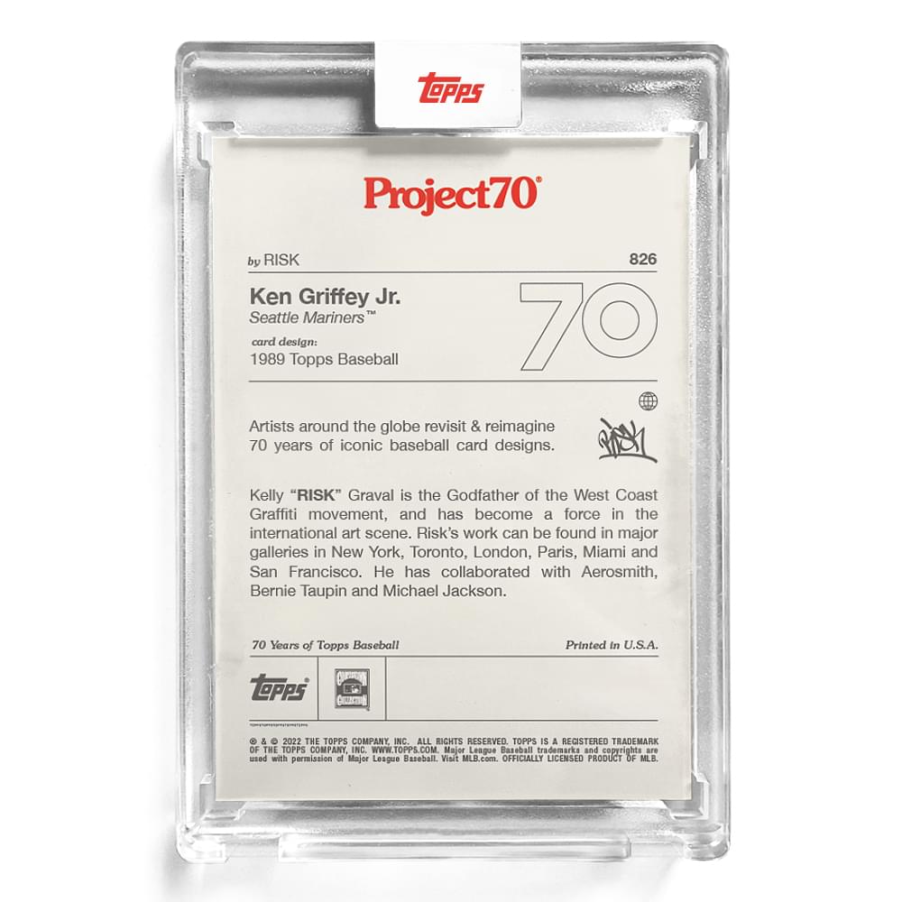 MLB Topps Project70 Card 826 | Ken Griffey Jr. by RISK