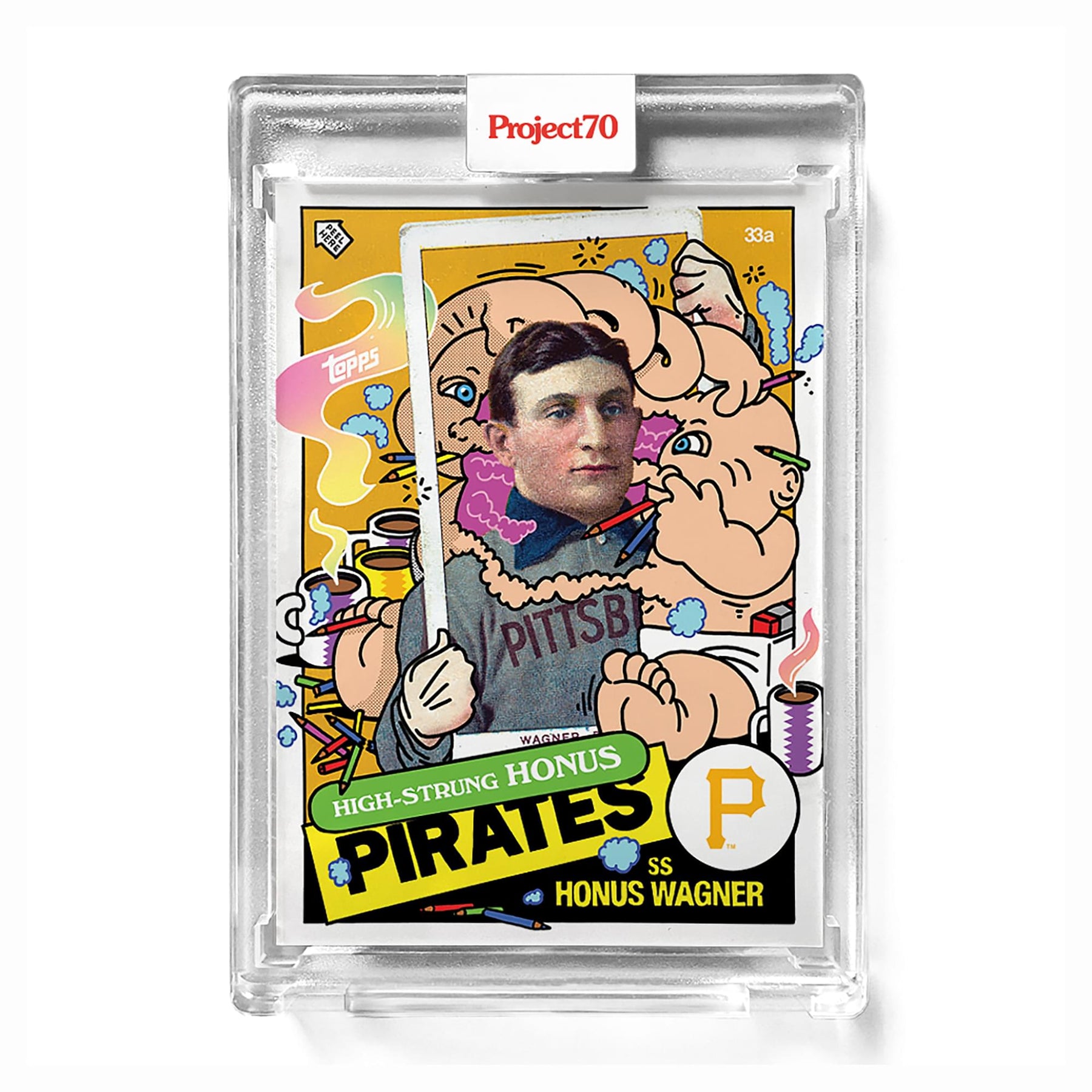 MLB Topps Project70 Card 827 | Honus Wagner by Ermsy
