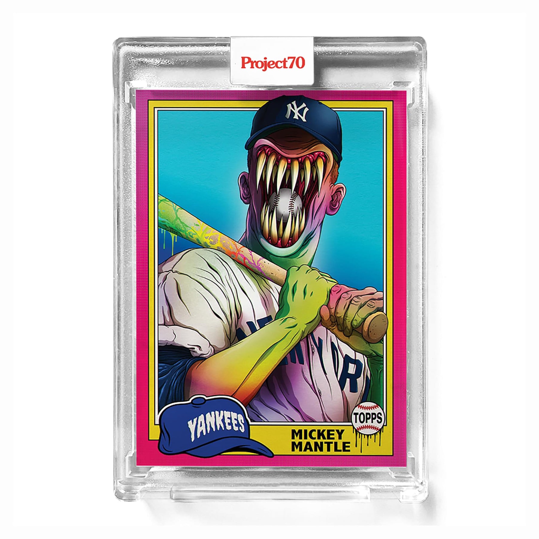 MLB Topps Project70 Card 935 | Mickey Mantle by Alex Pardee