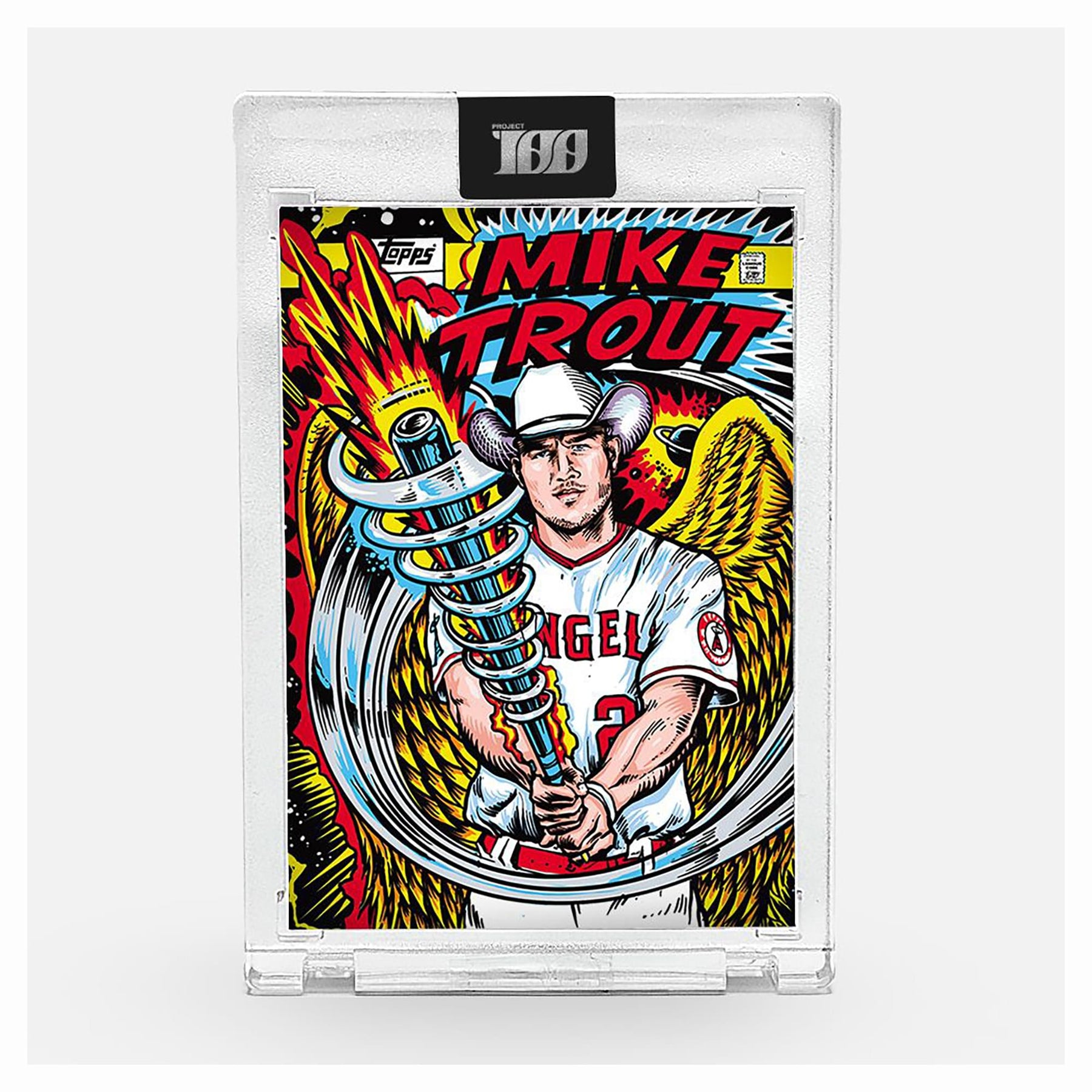 MLB Topps Project 100 Card 41 | Mike Trout By L'Amour Supreme