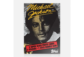 Michael Jackson 1984 Topps 80th Anniversary Wrapper Art Card #19