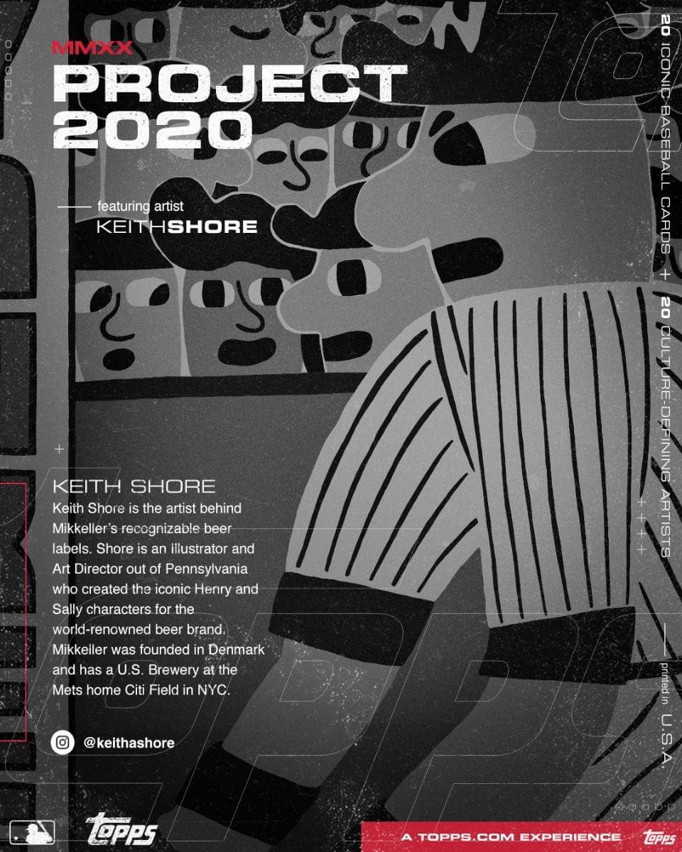Topps PROJECT 2020 Card 72 - 1992 Mariano Rivera by Keith Shore