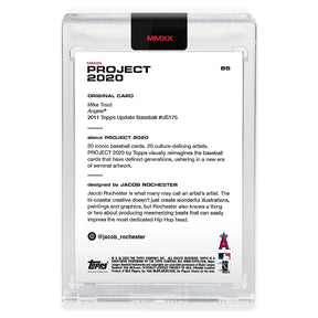 Topps PROJECT 2020 Card 85 - 2011 Mike Trout by Jacob Rochester