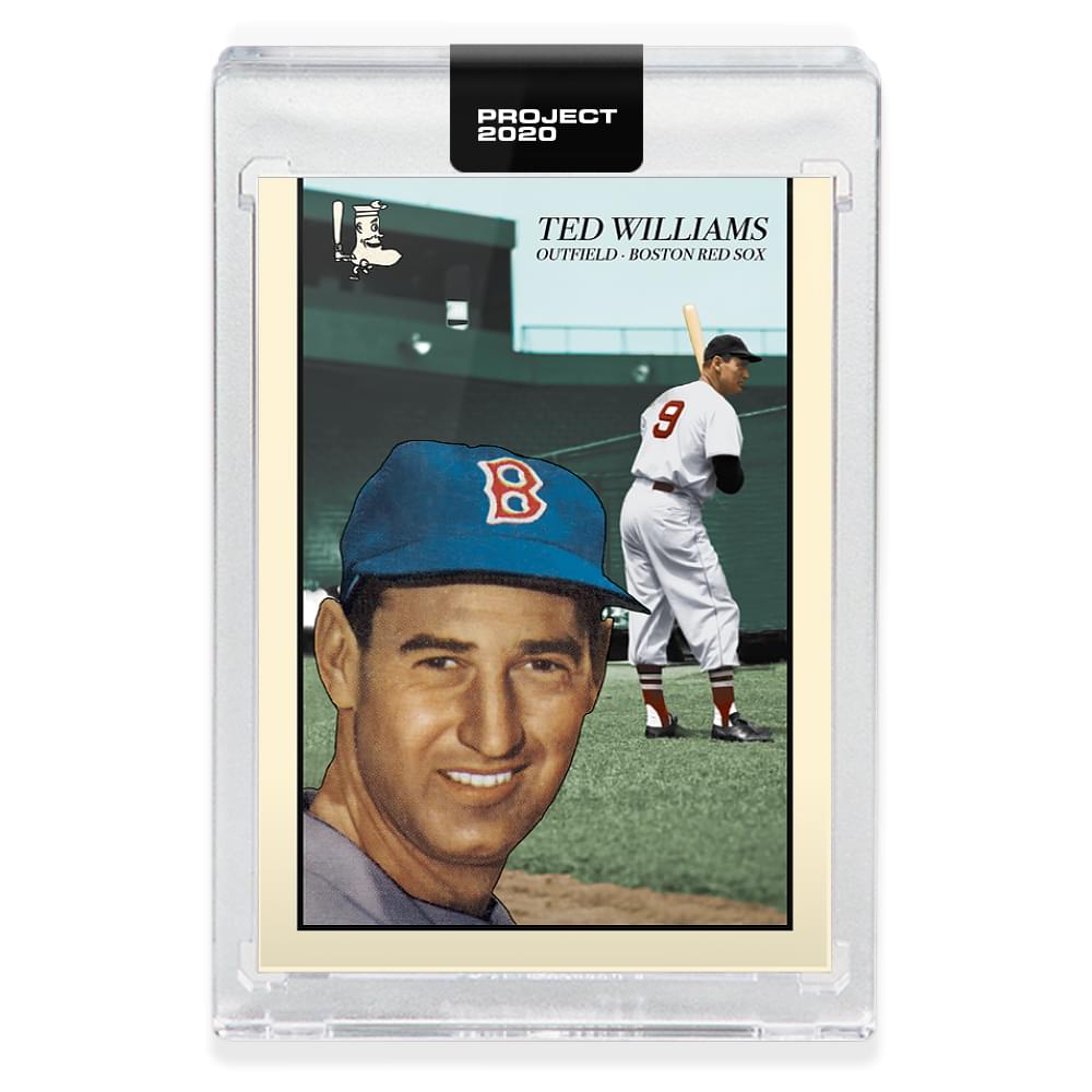 Topps PROJECT 2020 Card 90 - 1954 Ted Williams by Oldmanalan