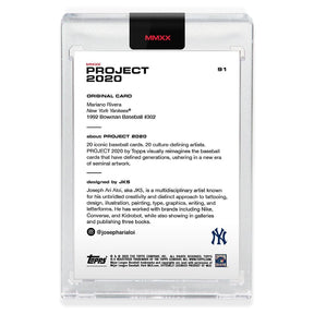 Topps PROJECT 2020 Card 91 - 1992 Mariano Rivera by JK5