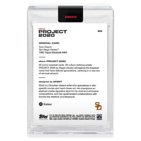 Topps PROJECT 2020 Card 94 - 1983 Tony Gwynn by Efdot
