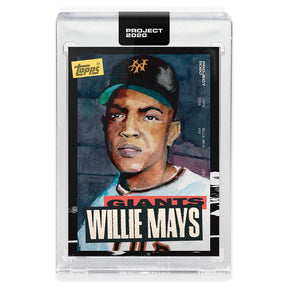 Topps PROJECT 2020 Card 101 - 1952 Willie Mays by Jacob Rochester