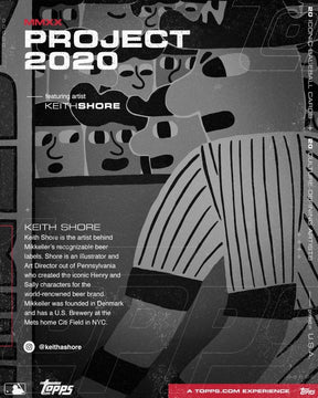 Topps PROJECT 2020 Card 102 - 1975 George Brett by Keith Shore