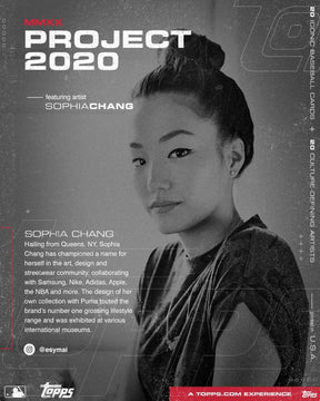 Topps PROJECT 2020 Card 110 - 1955 Roberto Clemente by Sophia Chang